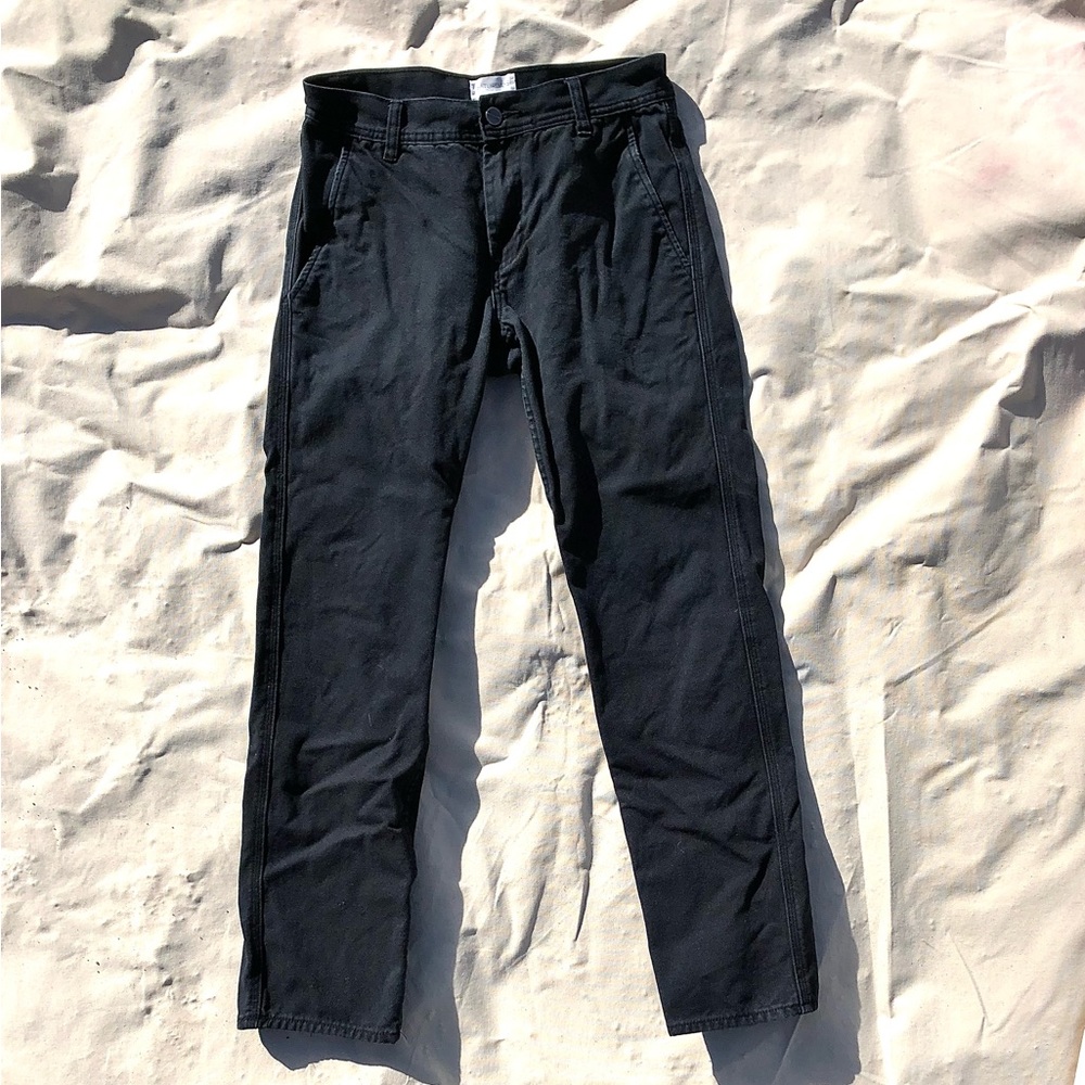 Navy Saturdays workwear chino.